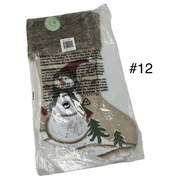 Assorted Christmas Stocking Decorations (See inside for variations) - Picture 12 of 15